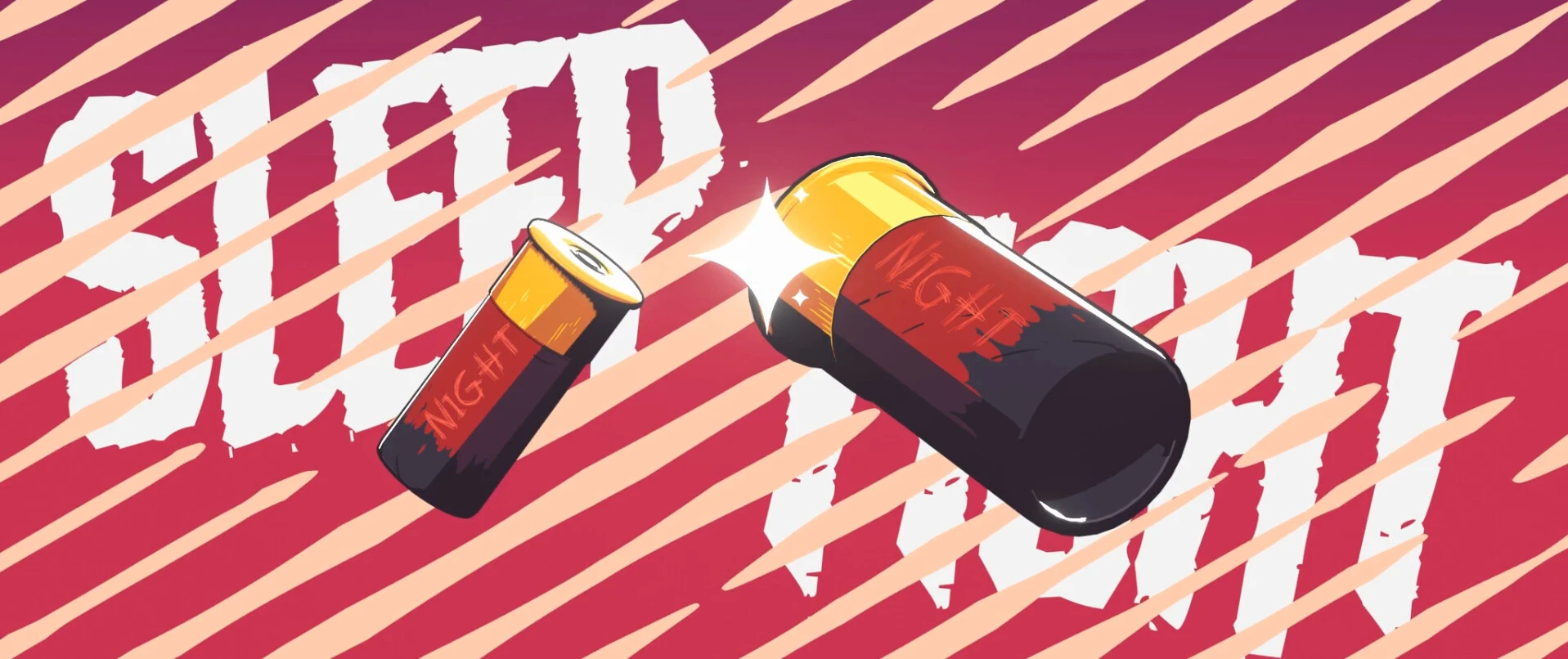 Night Night - Fully procedural textured animation